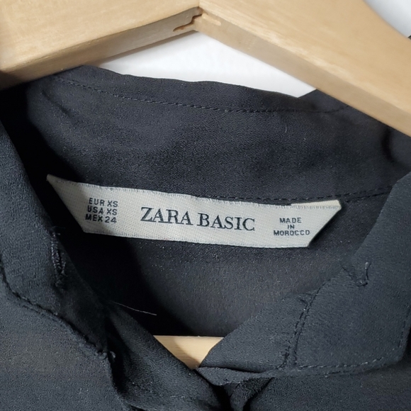 ZARA Oversized Detailed Blouse - Picture 5 of 9